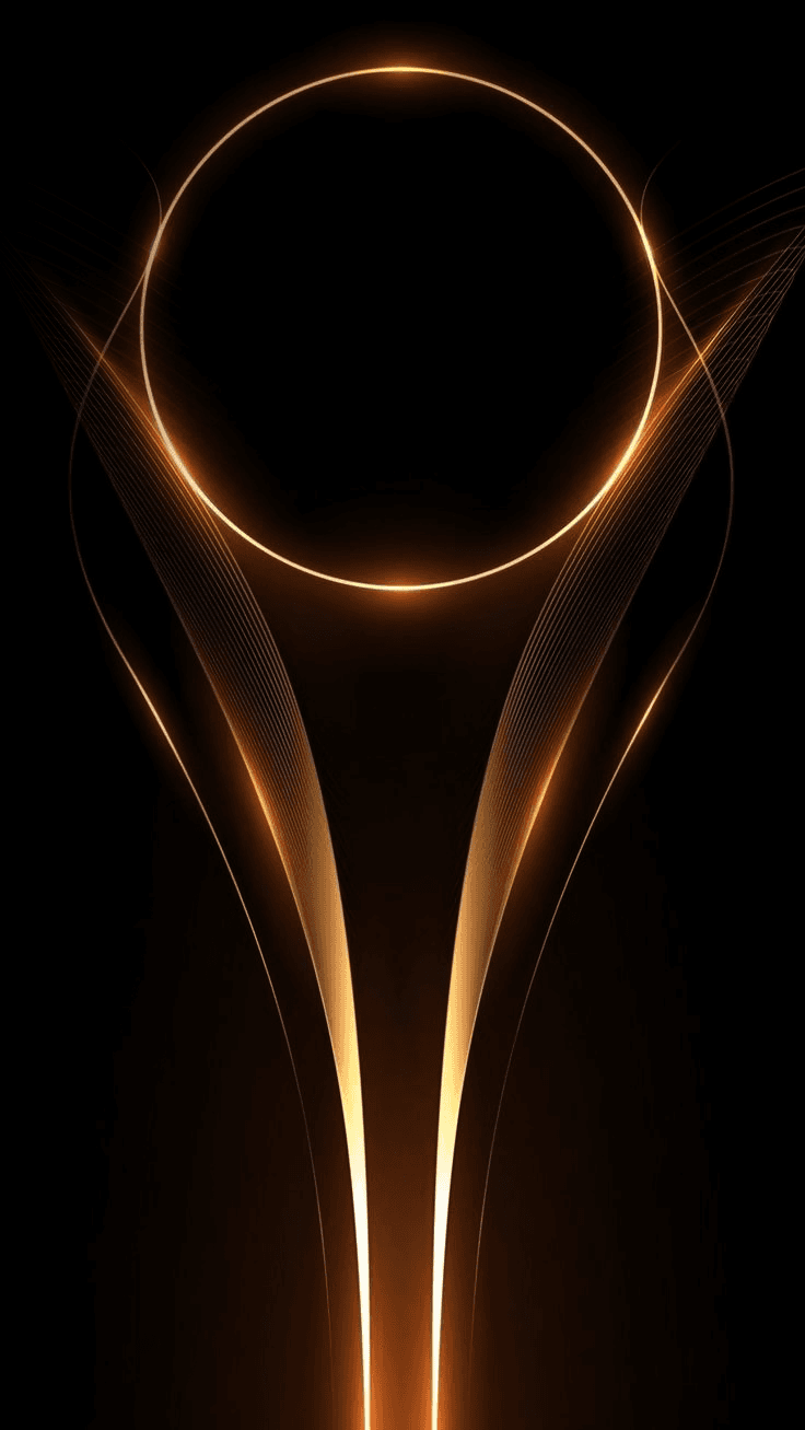 Who we are abstract design